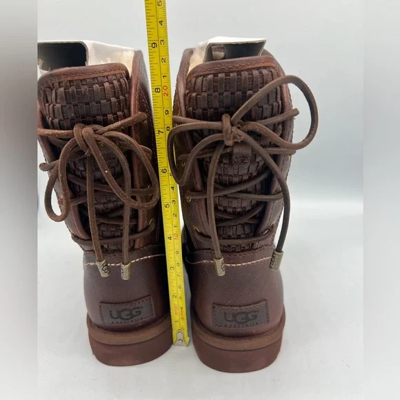 UGG Women's Mariana Chestnut Leather - Picture 15 of 16